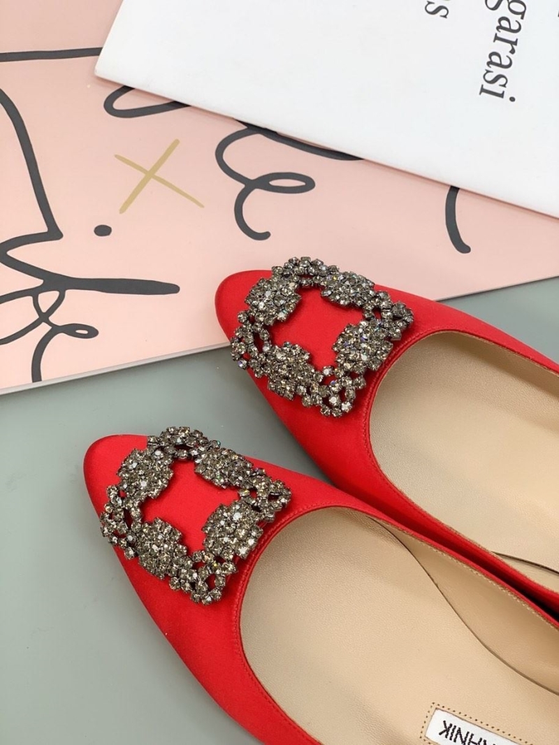 Manolo Blahnik flat shoes